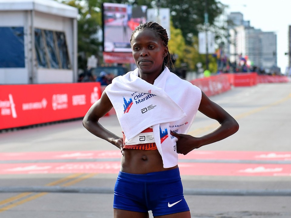 Brigid Kosgei, 2019 champion, is ready to defend her title