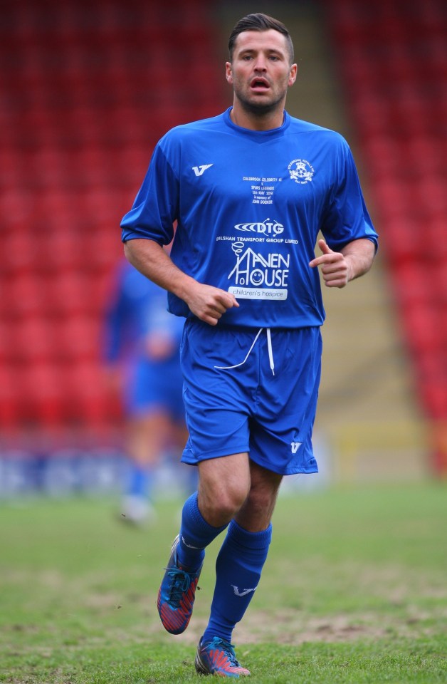 Ex Towie star Mark Wright has been training with Crawley Town