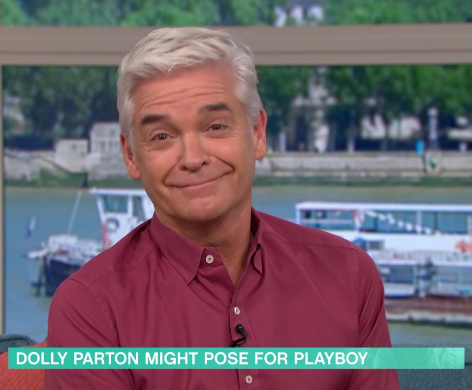 Phillip Schofield raised both eyebrows at being called 'old and wrinkly'