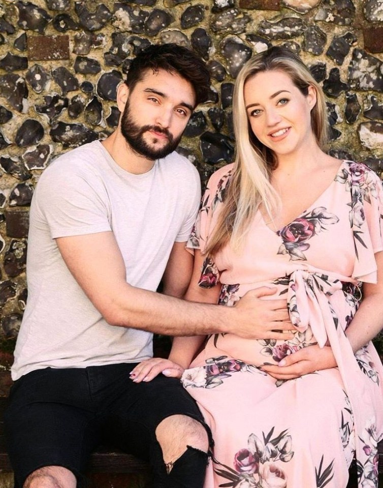 The singer and wife Kelsey are expecting their second child