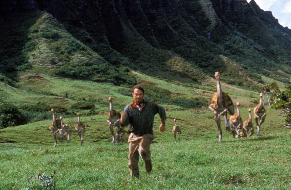 Sam Neil starred in the original 1993 Jurassic Park flick and reprised the role in the franchise