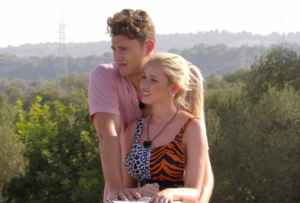 But there's a chance of rekindling things with his former Love Island flame Amy Hart