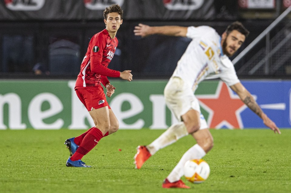 Ruud Gullit's son Maxim made his professional debut aged 19