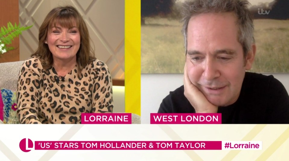 Lorraine Kelly spoke to Tom Hollander today about his new BBC drama Us 