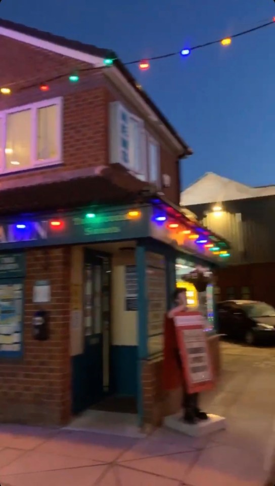 Jack P Shepherd recently revealed Corrie's Christmas lights