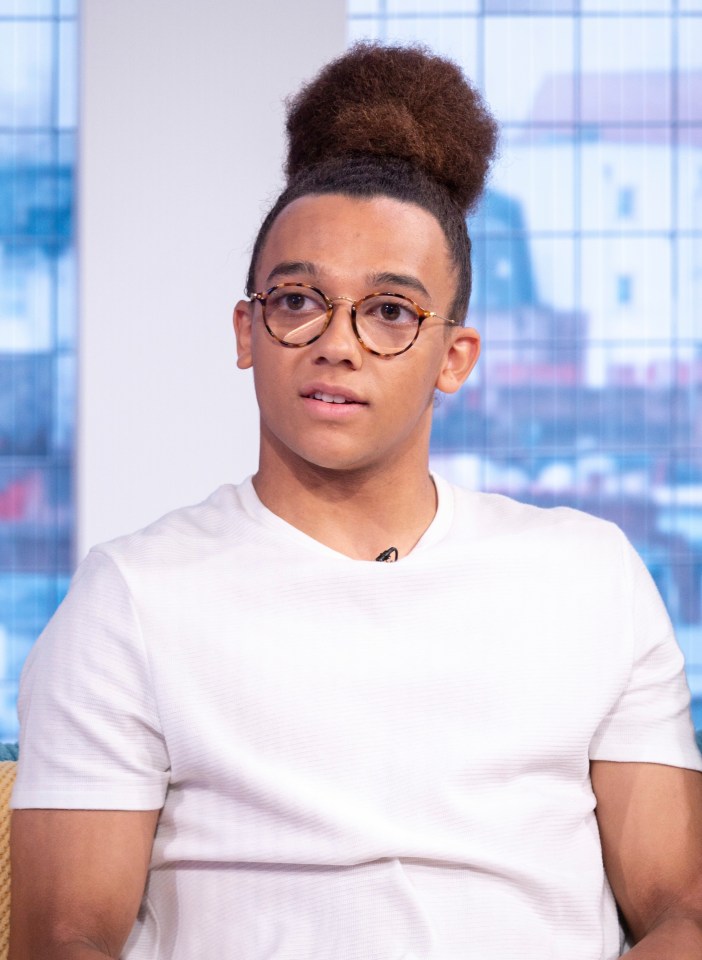 Diversity's Perri Kiely is another famous face taking part