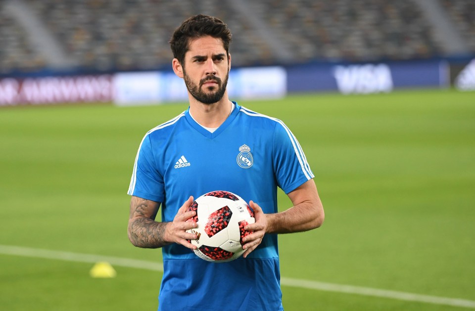 Isco cut a trimmer and more athletic figure back in 2018