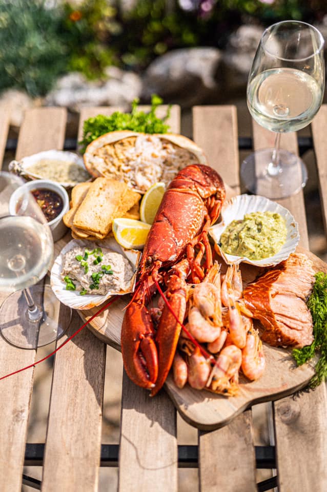 Tuck into amazing seafood