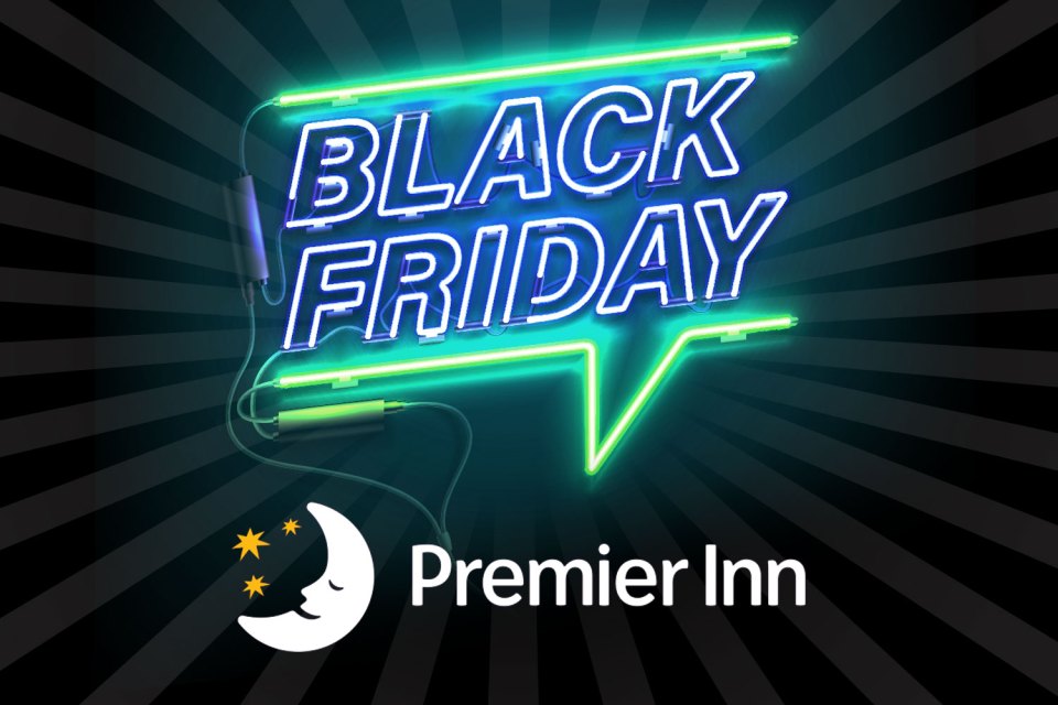 We're yet to see if Premier Inn is participating in Black Friday this year