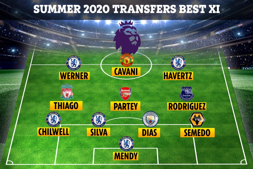 How the PL's best transfer XI for this summer line up