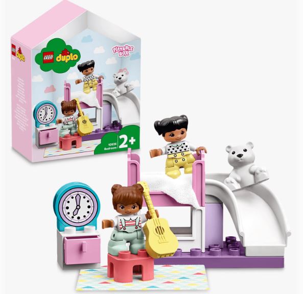 This Lego Duplo set comes with just 15 pieces, meaning it's suitable for younger toddlers