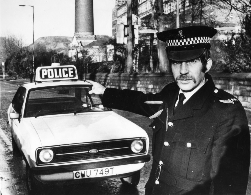 Retired PC Alan Godfrey, pictured, has left investigators obsessed with his story of a UFO sighting in Todmorden, West Yorkshire, 40 years ago