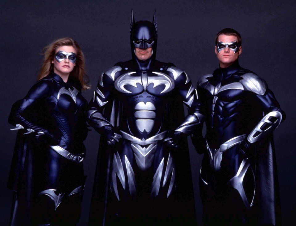 George Clooney starred in flop Batman & Robin with Alicia Silverstone and Chris O'Donnell