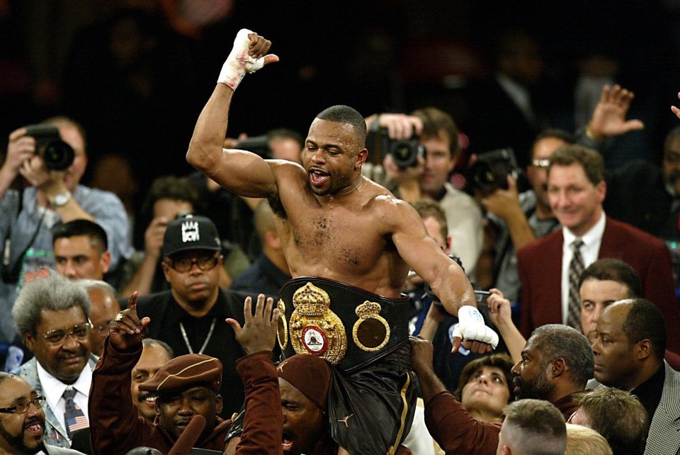 Jones reigned as the WBA heavyweight champion in 2003 