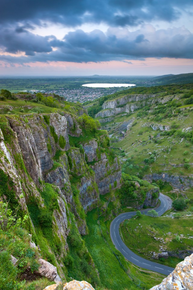 Descend into the hidden caves of the Mendip Hills, pictured, to explore life underground