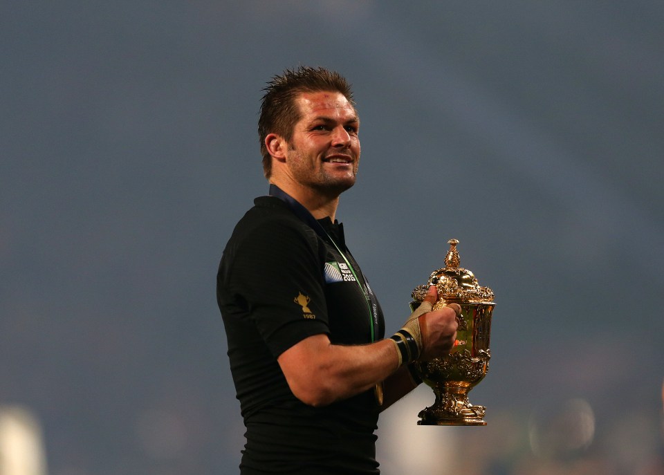 Richie McCaw lifted the Webb Ellis Trophy twice in 2011 and 2015