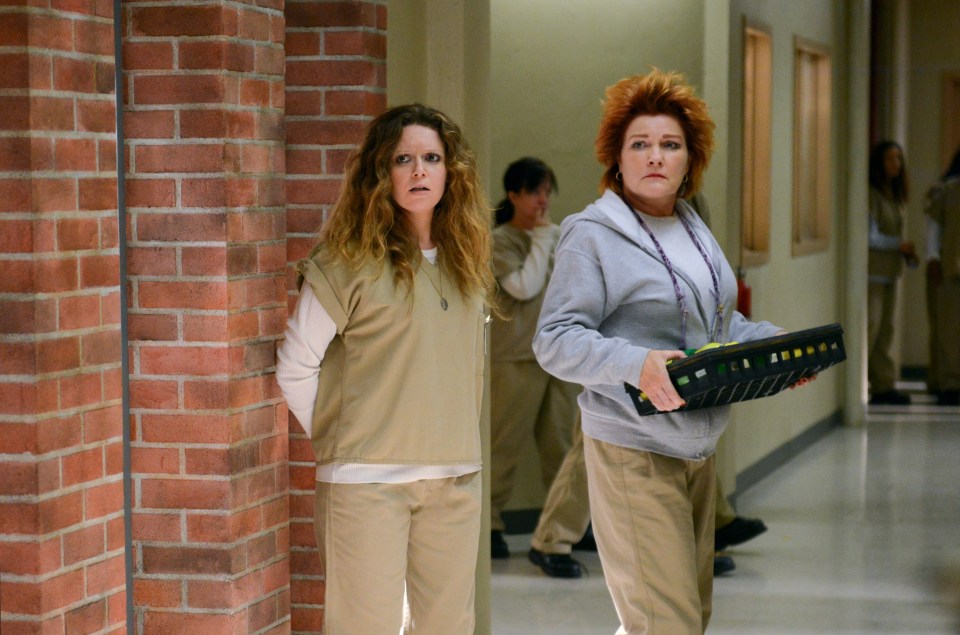 Kate Mulgrew was somewhat of a mother figure as Red in OITNB