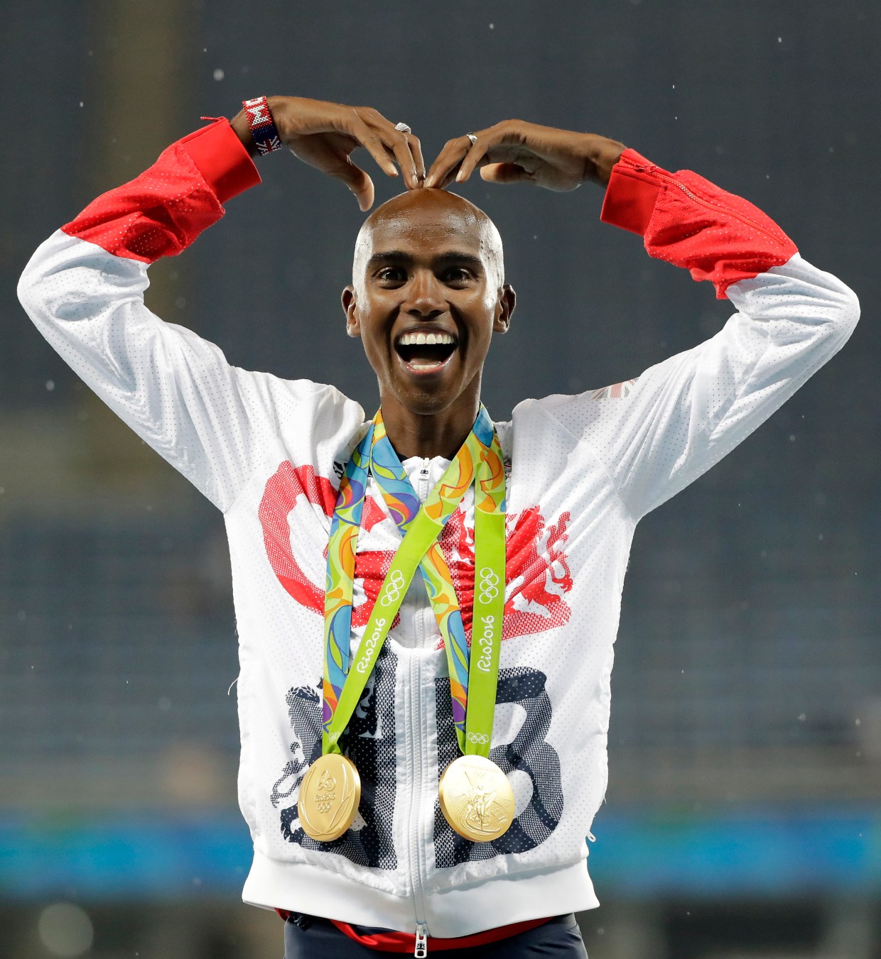 Mo Farah went for for gold in last year's I'm a Celebrity