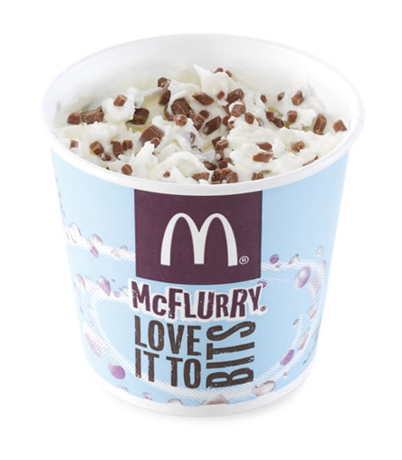 Research found that there are less calories in a McDonald's McFlurry