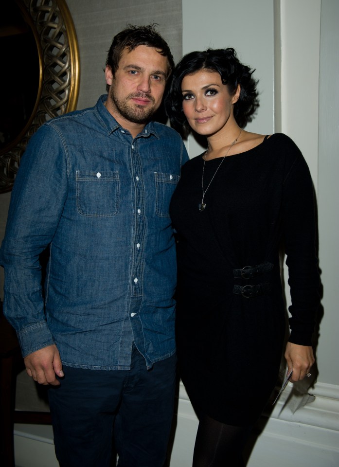 Kym with Jamie Lomas