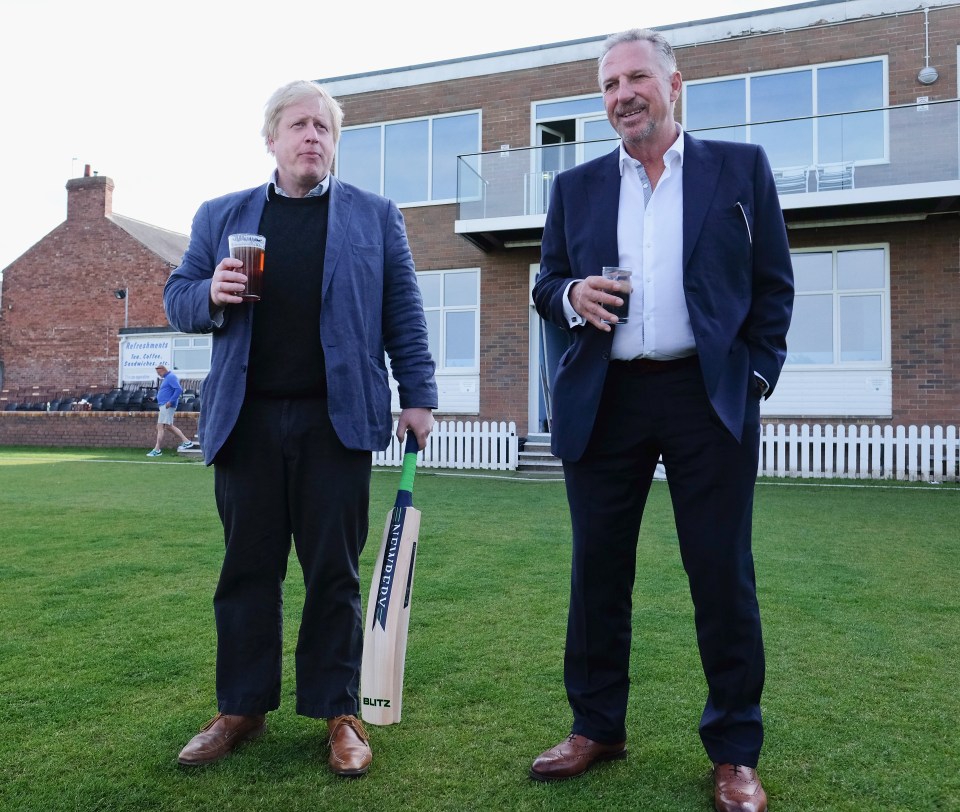 Botham was once of 36 new peers nominated by Boris Johnson in his dissolution honours list