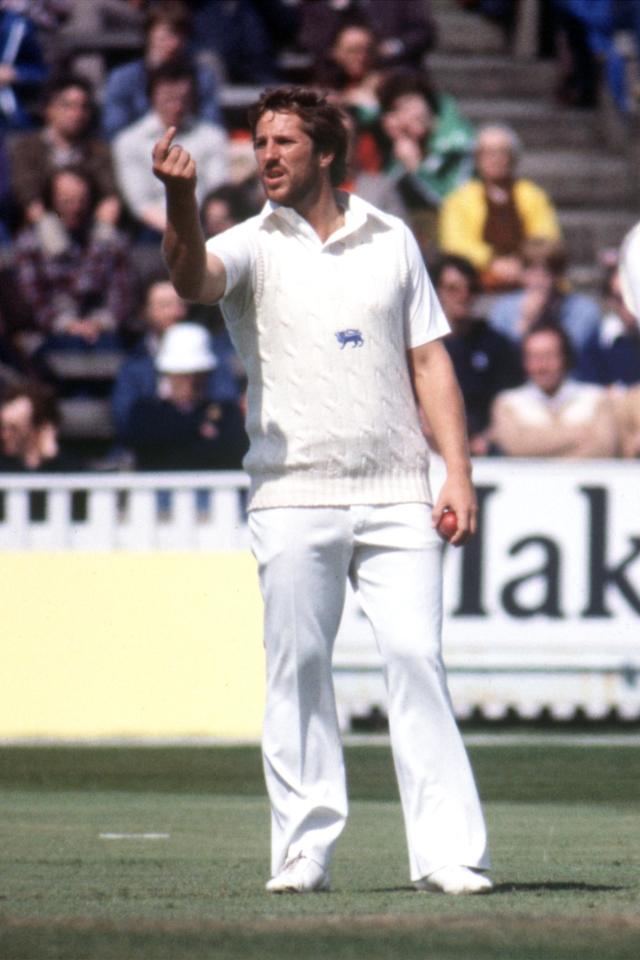 Now Baron Botham, Ian had a glittering cricket career