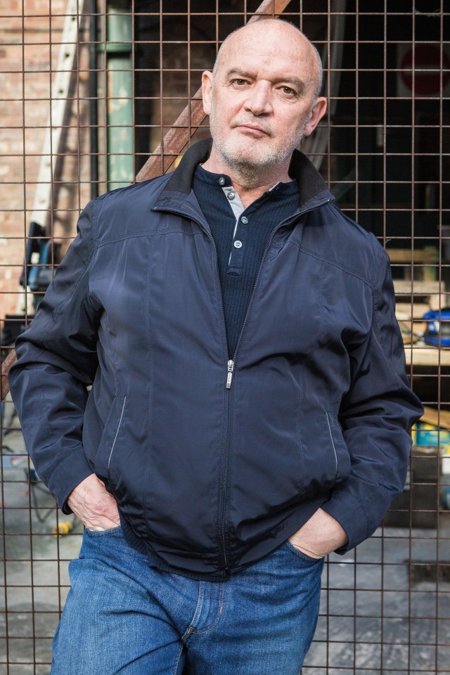 Eileen's ex-husband Pat Phelan fell into the sea after his various crimes were exposed