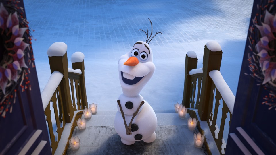 Everybody's favourite snowman, Olaf, goes on a Christmas adventure