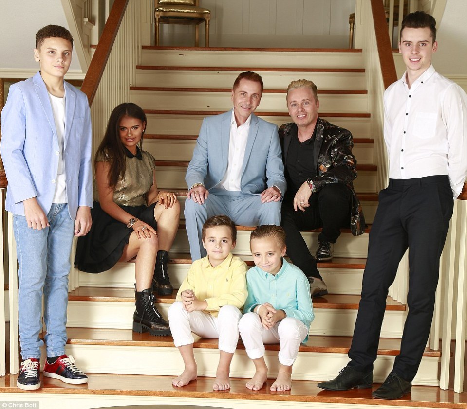 Barrie and Tony were Britain's first gay dads and live in Florida with their children