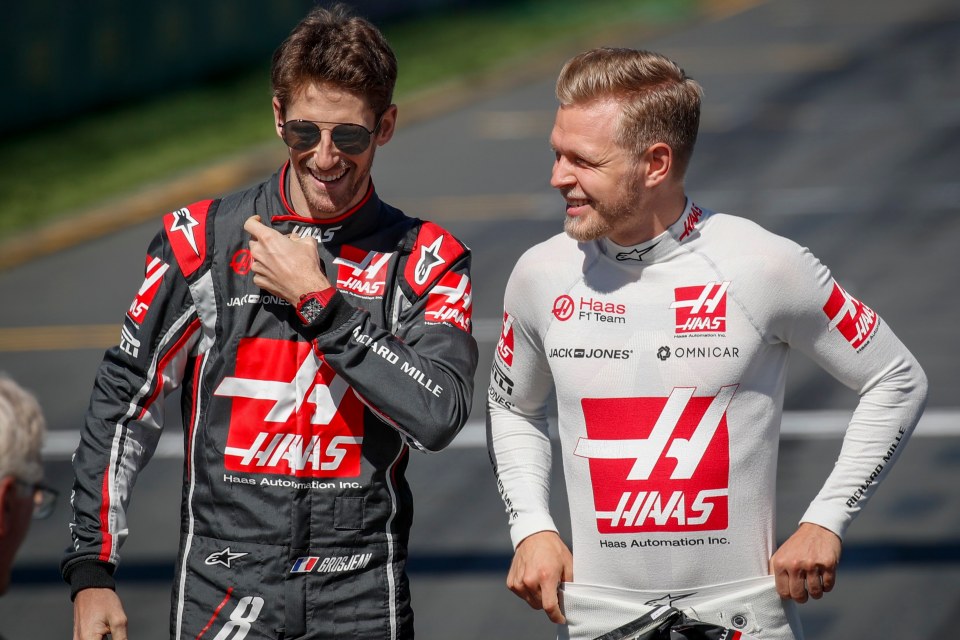 Romain Grosjean and Kevin Magnussen are both leaving Haas at the end of the year