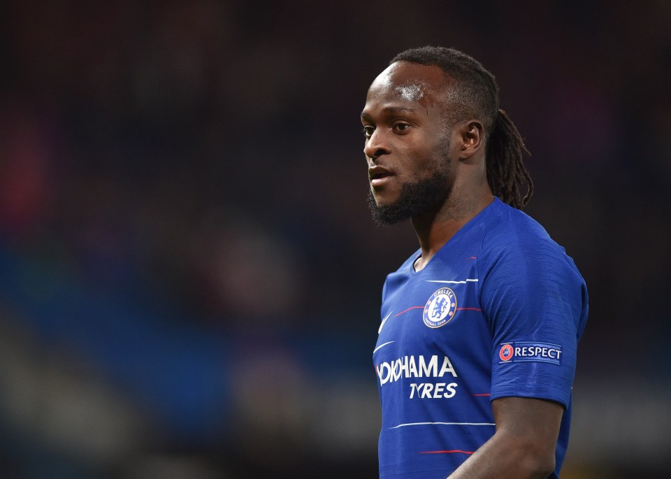 Victor Moses is set to join Spartak Moscow on loan