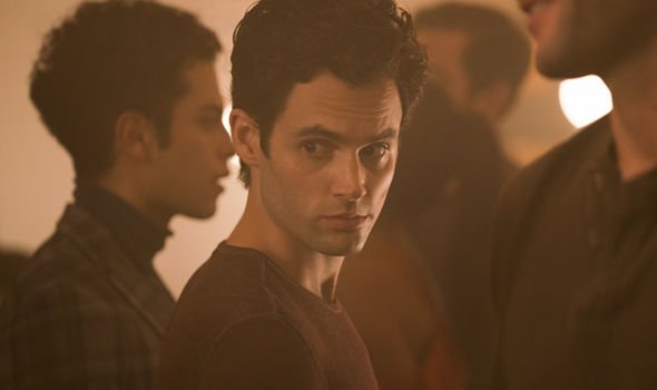 Penn Badgley plays main character Joe Goldberg