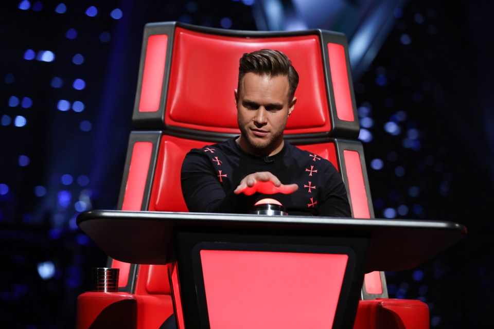 Olly has been a coach on TV show The Voice since 2018