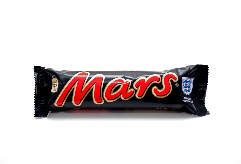 Eating two Mars Bars would be the same as consuming the Starbucks drink 