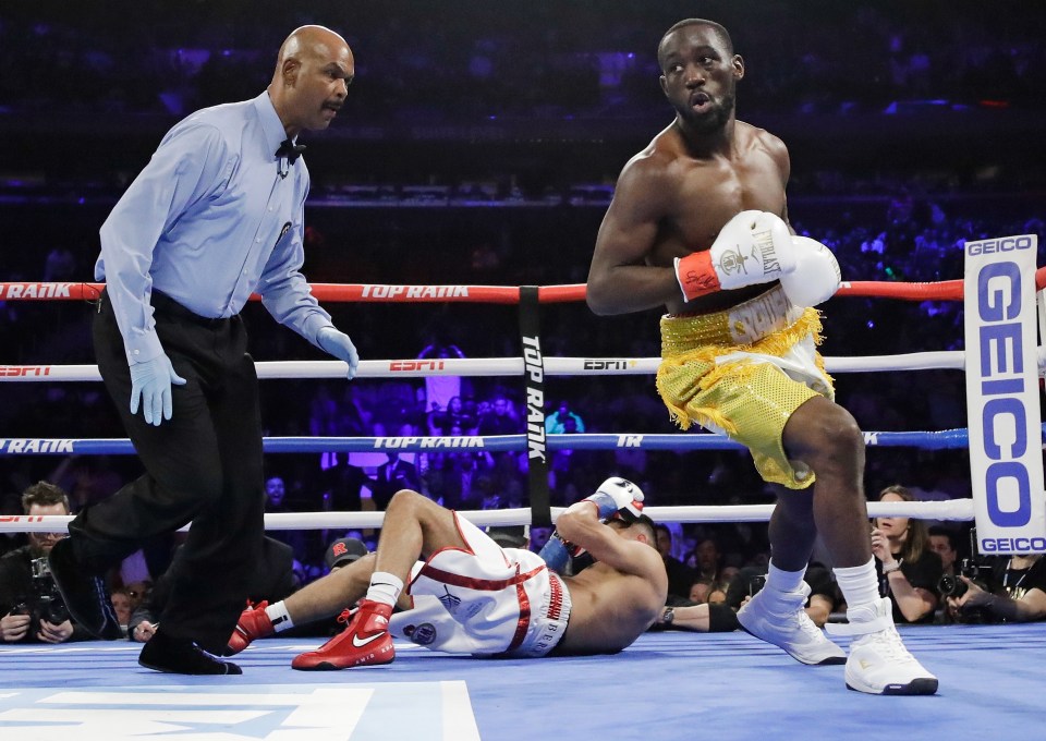 Crawford beat Kell Brook’s rival Amir Khan in 2019