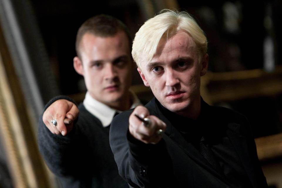 Draco Malfoy played by Tom Felton was only given 31 minutes of screen time