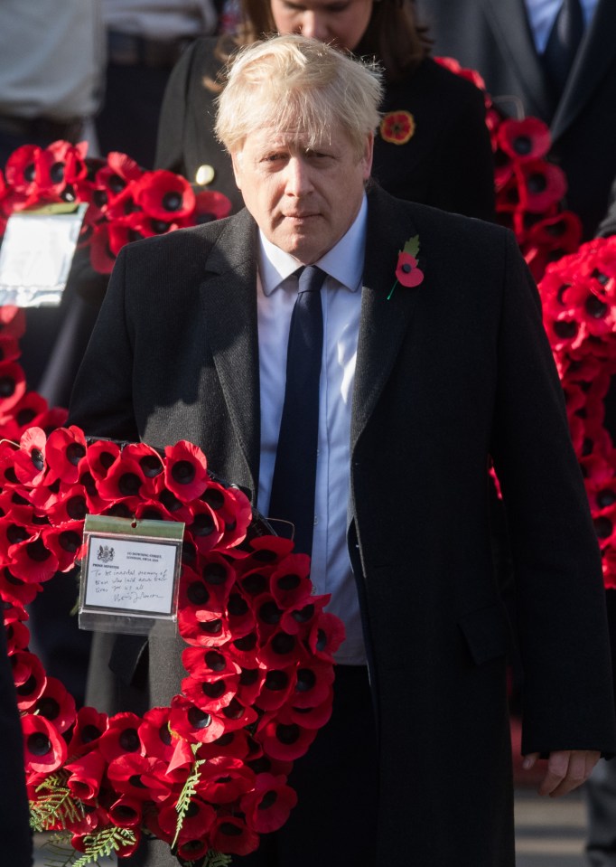 Boris Johnson has put his weight behind calls for people to hold a two-minute silence on their doorsteps on Remembrance Sunday