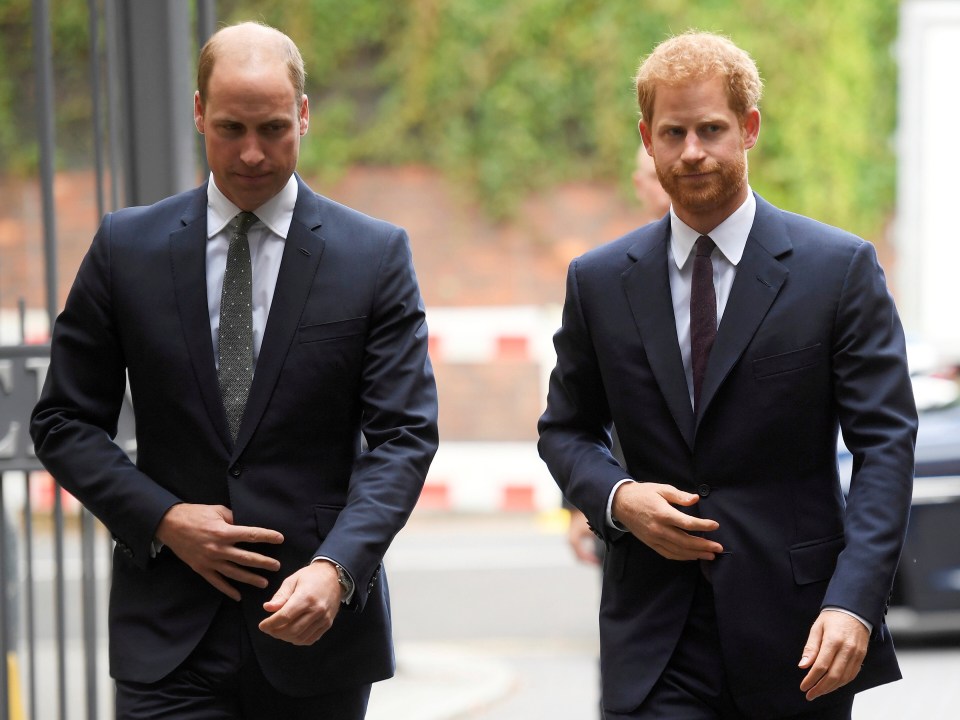 William and Harry have barely spoken in the past few months, other than to wish each other Happy Birthday