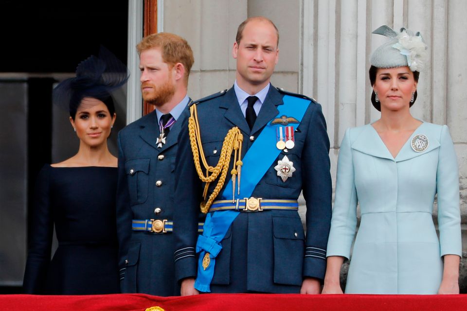 Prince Harry and Meghan Markle started to outshine Prince William and Kate Middleton, it was claimed