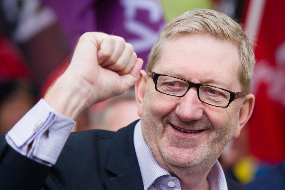 Len McCluskey apologised for his remarks on Newsnight last night