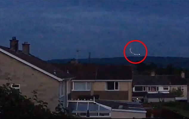 Another alleged UFO sighting in Warminster, Wiltshire, in 2017