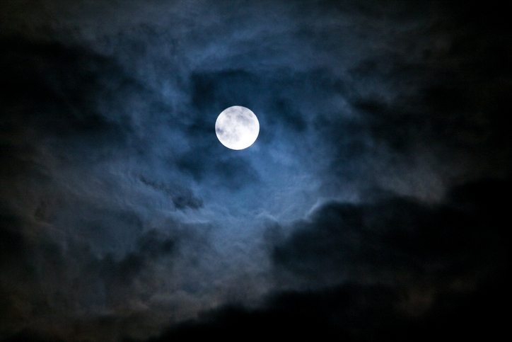 A full Moon will be bright in the sky this Halloween