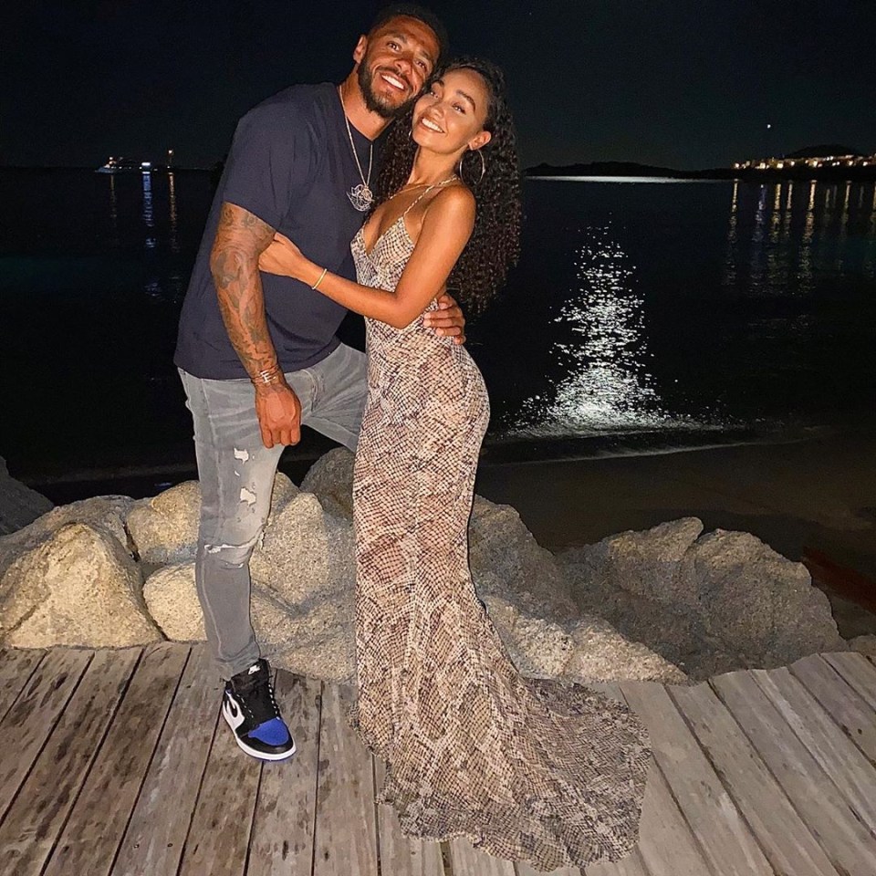 Leigh-Anne got engaged to Andre Gray earlier this year