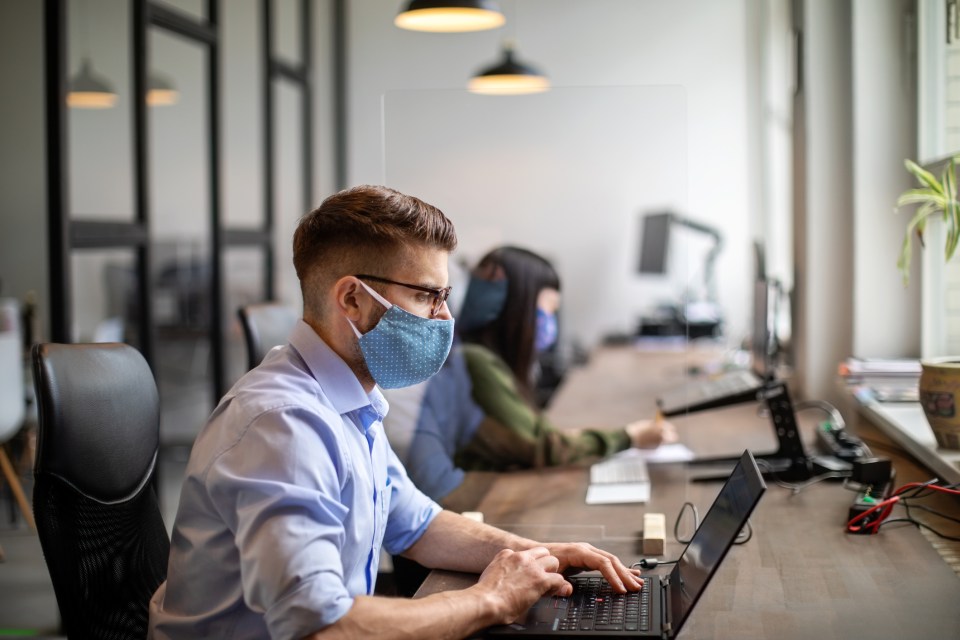 Face masks could be made compulsory in offices