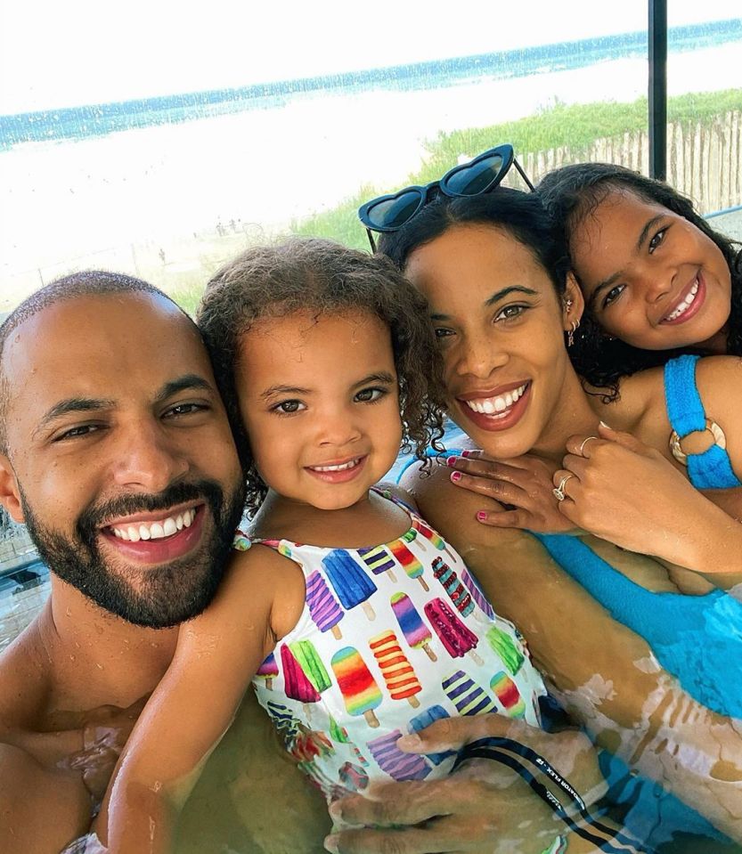 Marvin and Rochelle already share two adorable daughters