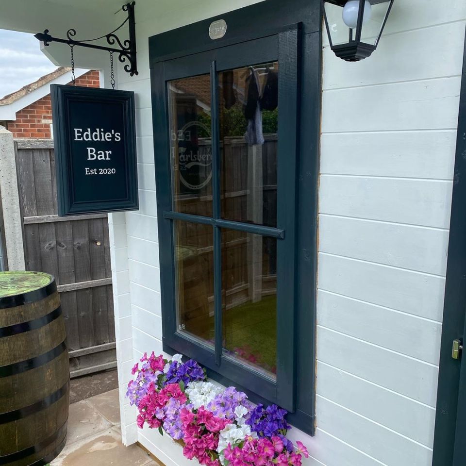 The bar is named after her late father-in-law