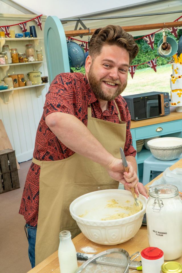 Mark began baking as a university student