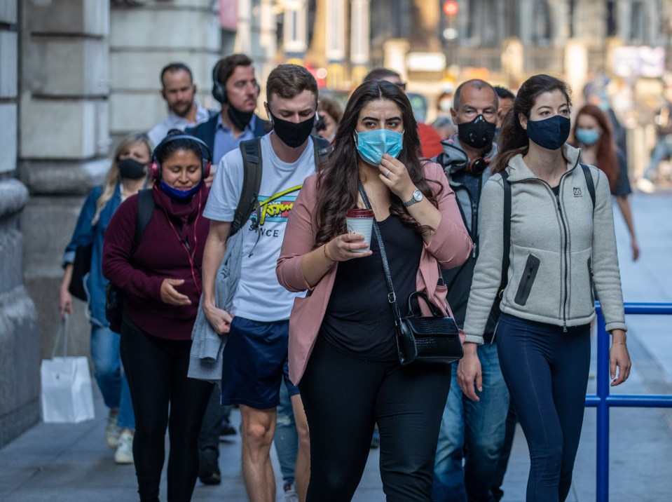 Masks should be compulsory outside, says the BMA