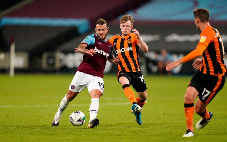 Jack Wilshere had his West Ham contract terminated by mutual consent