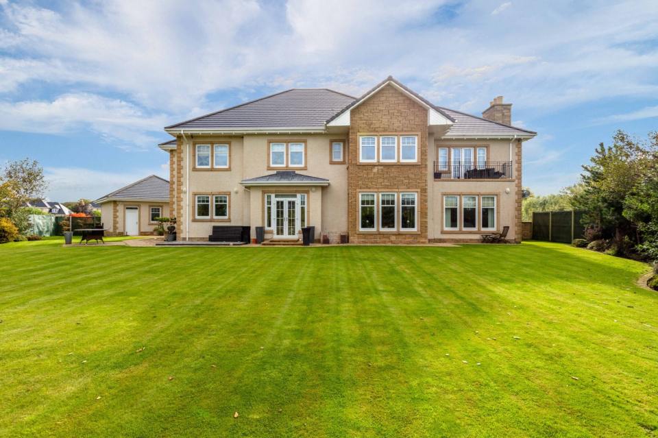 Colin's house in Ayr went on the market for offers over £995,000 last month